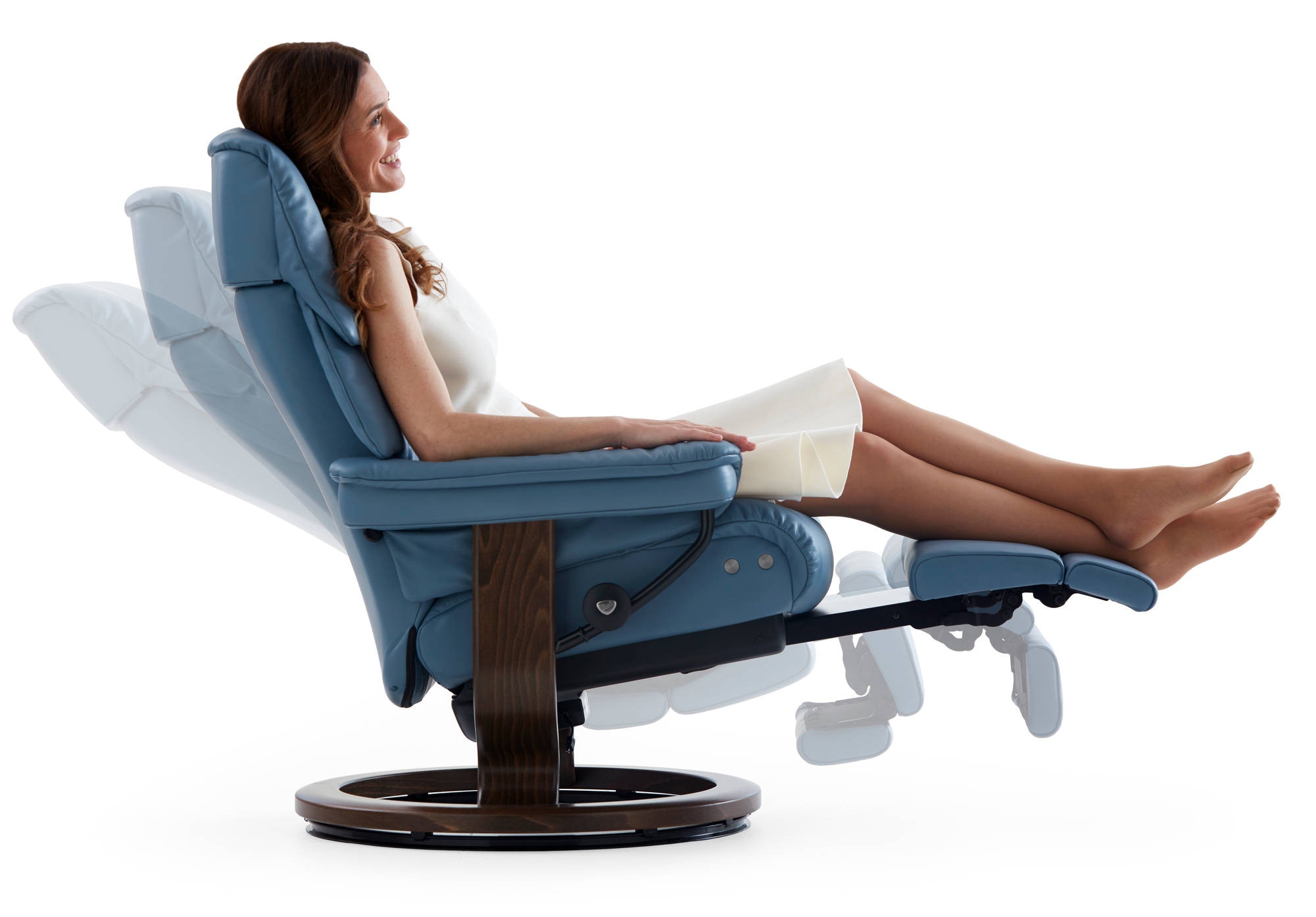 stressless Living Room Stressless Ruby Leg Comfort Recliner